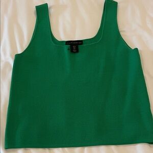 House of Harlow 1960 Green Compression Top Size Small